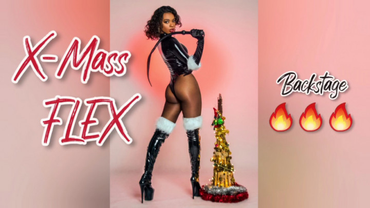 X-Mass Flex: Fetish Shoot Backstage