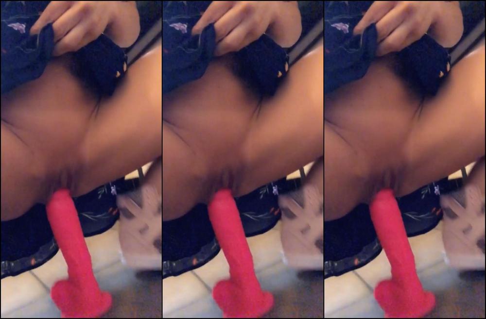 Cherie DeVille Dildo Around Town