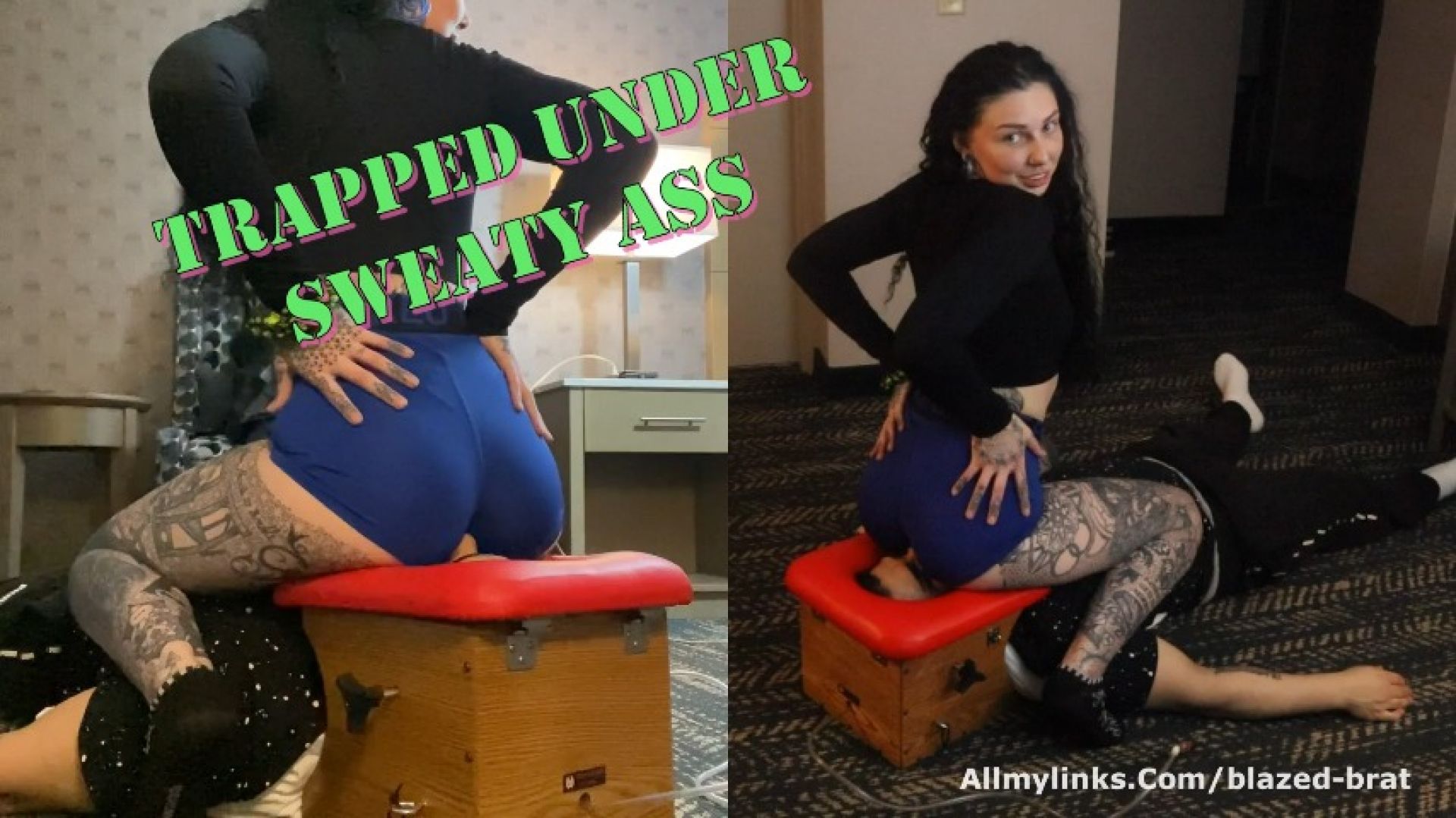 Trapped Under Sweaty Ass Mirrored Version