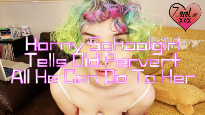 Schoolgirl Tells Old Perv All He Can Do - May 1, 2023