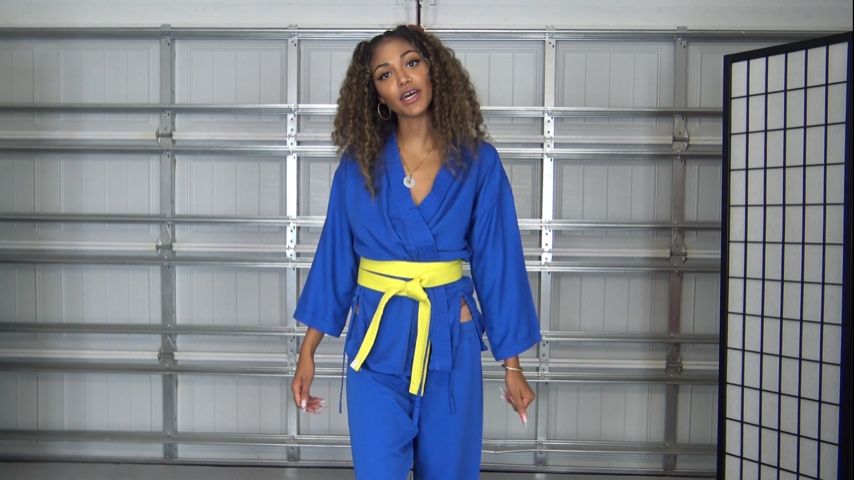 HONEY EARNS HER ORANGE KARATE BELT - January 06, 2023