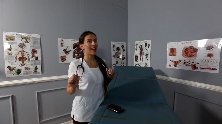 BTS before filming 'Lora's Gyno Exam - November 29, 2020