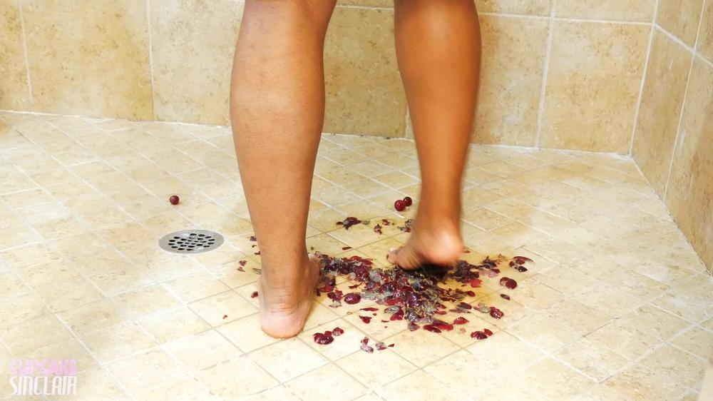 Subbiecupcake Barefoot Grape Crushing