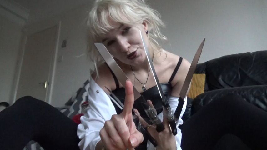 Edward SCISSORhands domme