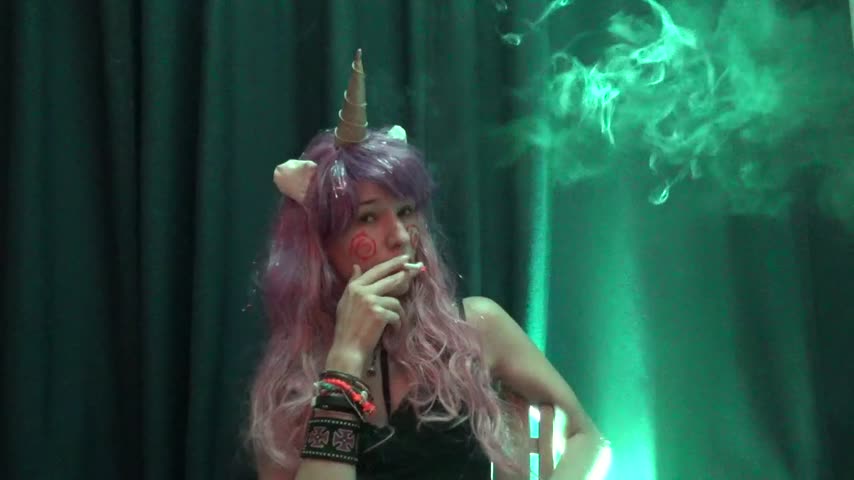 Halloween Smoking