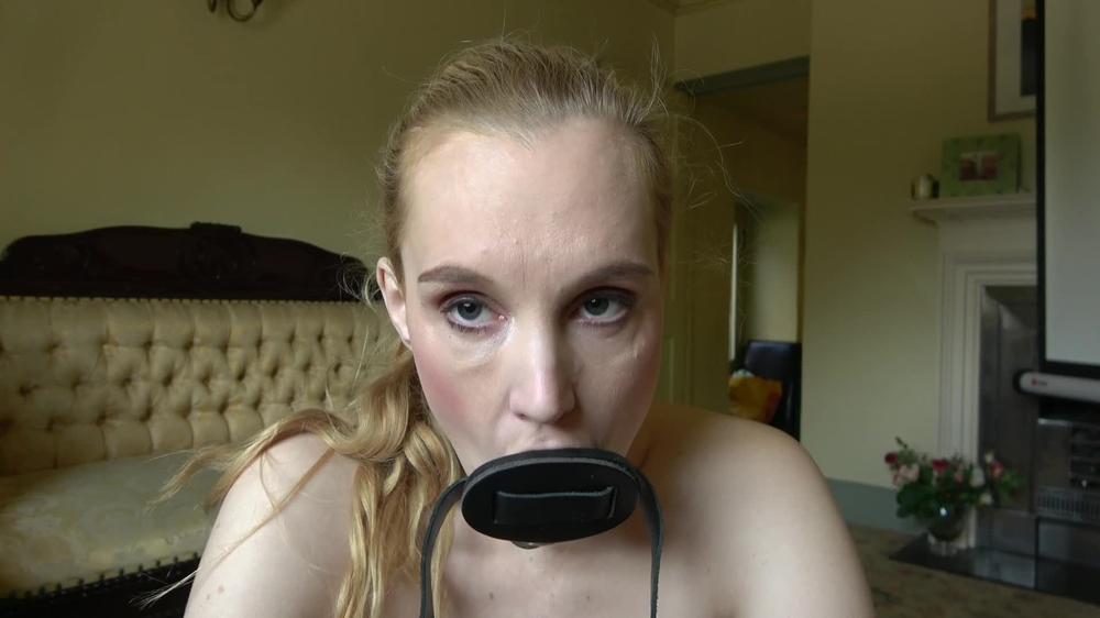 Ariel Anderssen Self Bondage Gag Training