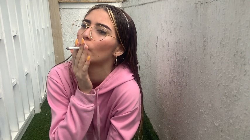 Cigarette ashes on you