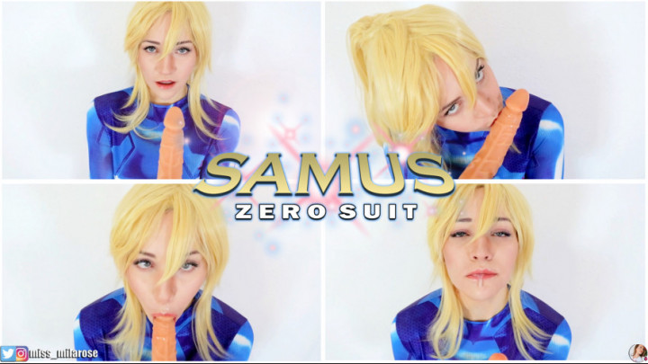 Zero Suit Samus Ahegao Blowjob