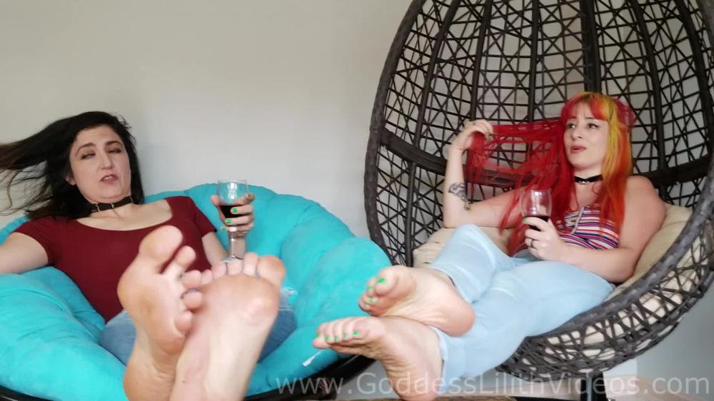Goddess Lilith Nasty Foot Boy Feat Goddess D