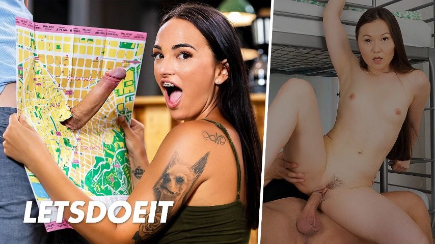 HORNY HOSTEL - Brunette Compilation 10 - January 20, 2023