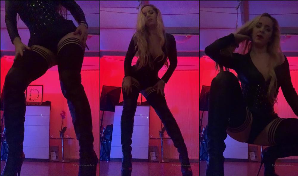 mistress_sandra 12395810 2020 01 27 Video Teasing just before my next session with my outfit.