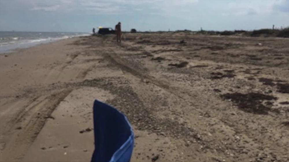 Picking Up A Stranger On The Beach