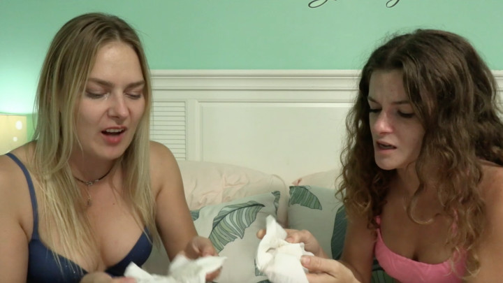 Nathalia & Vika - Sickly Sneezing Spring Break Cuties