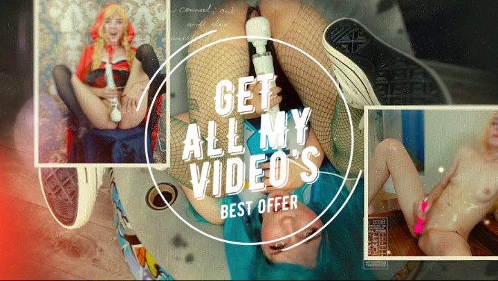 GET ALL MY 800 VIDEOS NOW - Jan 5, 2022