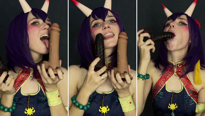 Shuten-doji - Double Blowjob - FGO Cospl - Dec 8, 2022