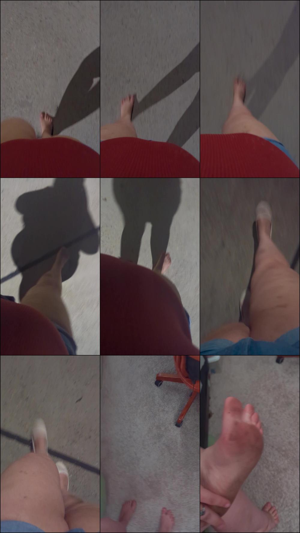 Getting Dirty Feet