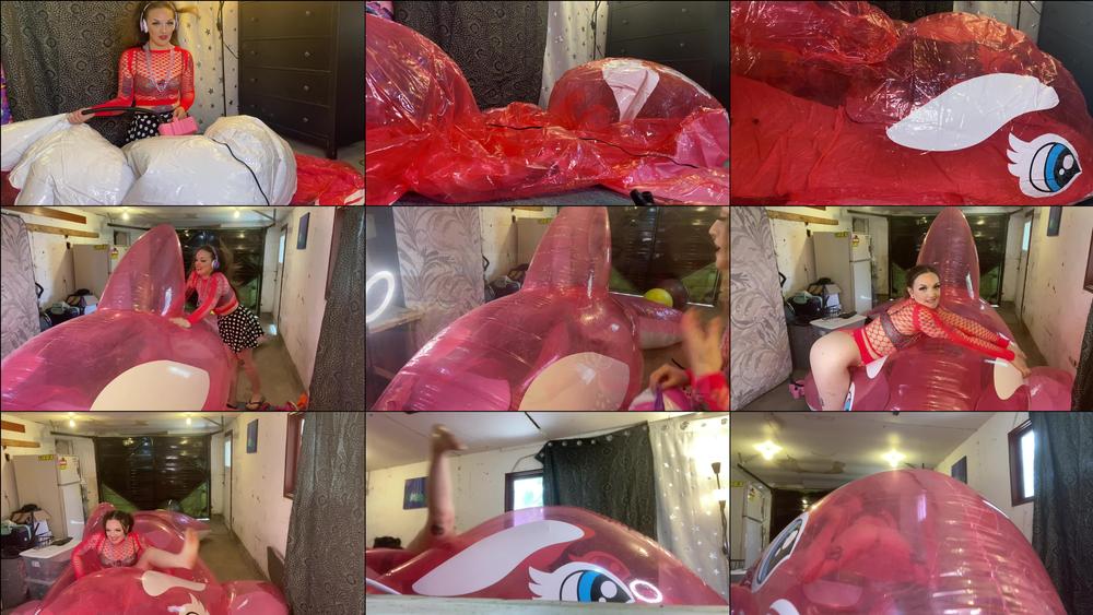 5 METRE INFLATABLE PINK WHALE- BLOW/FUCK - August 23, 2022