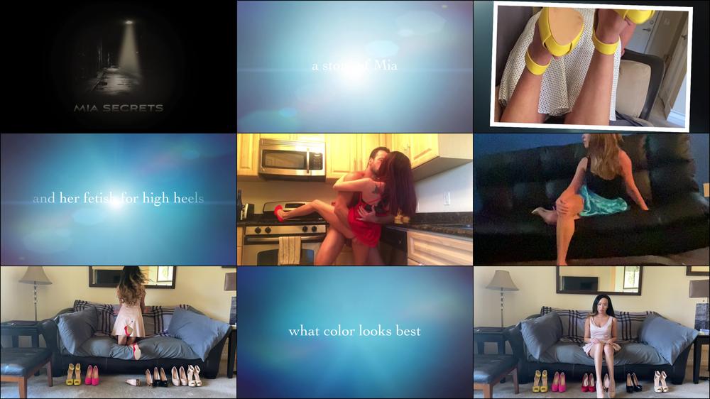 Mia secrets heel fetish teaser