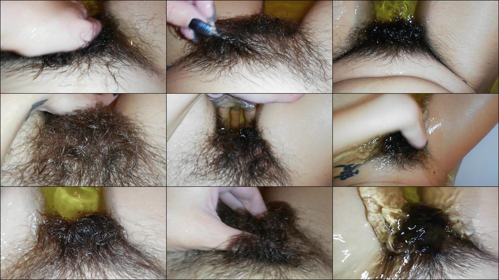Cuteblonde666 Super Hairy Bush Fetish Video