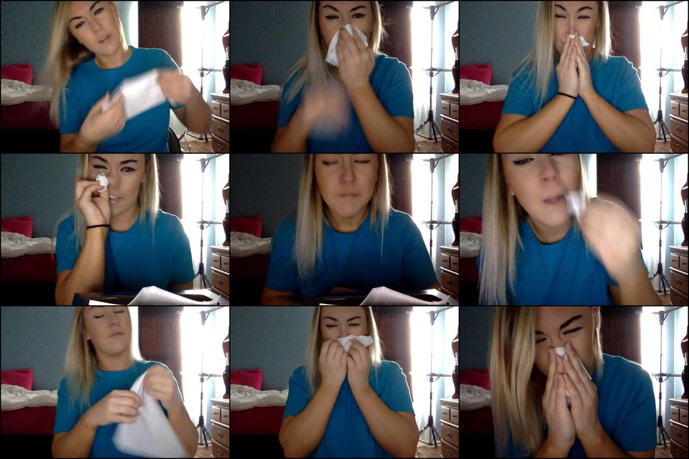 Blowing My Nose EXTREMELY LOUD