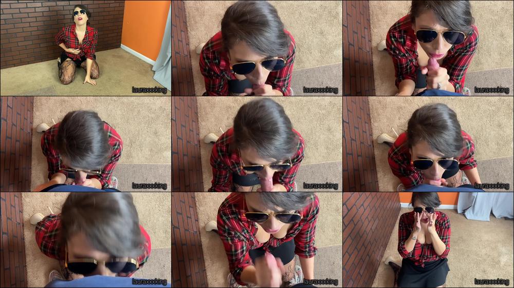 Cum on my Aviator Sunglasses BJ Facial - November 15, 2020