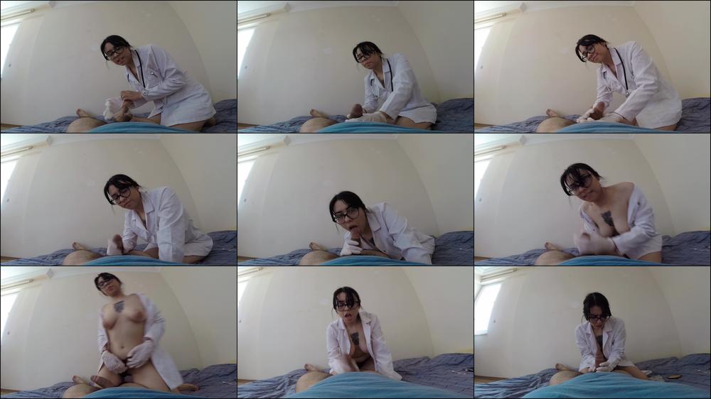 Bratty doctor collects cum - June 24, 2023