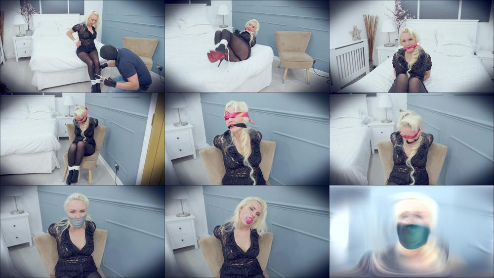 Bondage Scene - Tied Up By The Intruder