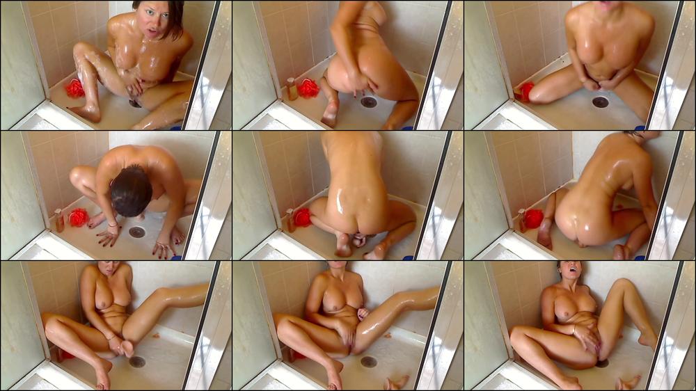 Shower Fuck and Cum