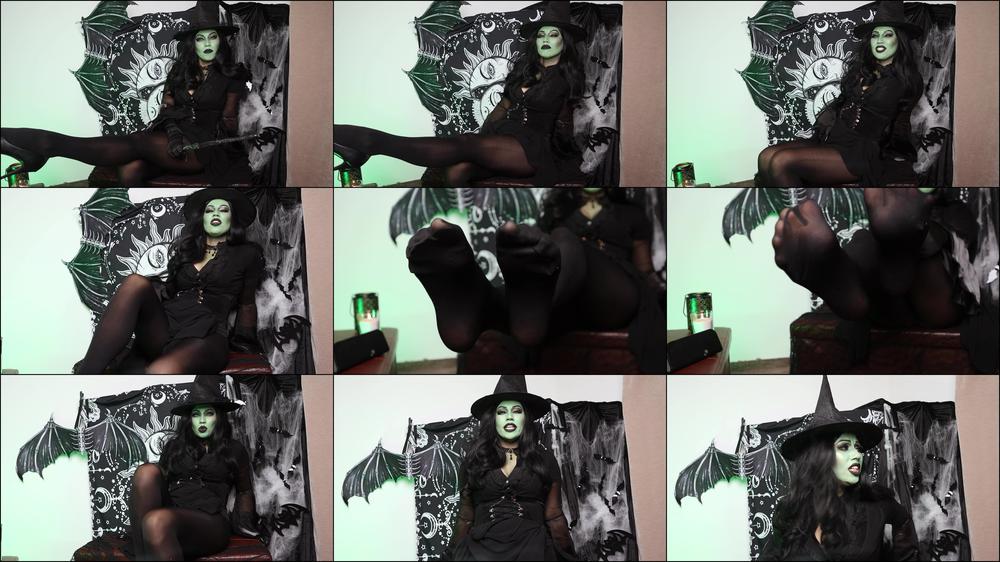 Wicked Witch of the West makes you her Feet Worshipper