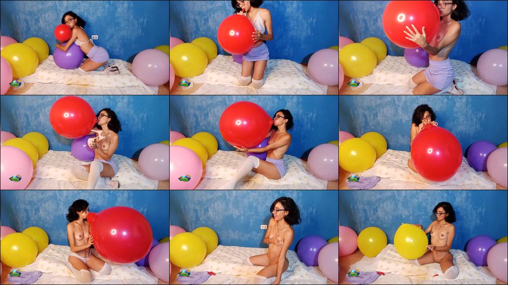 Maribel Blow to Pop 24 in balloon, Strip