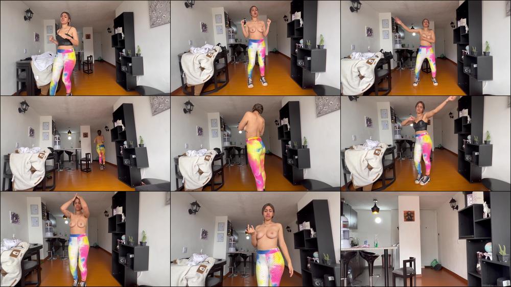 hardcore exercise with bouncing boobs - November 07, 2022