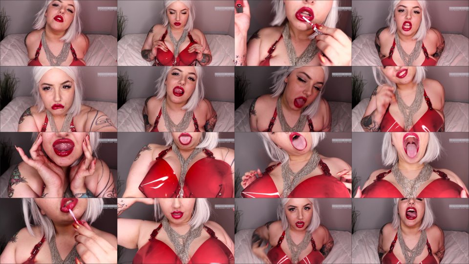 Mistressbijoux Red Lips And Tits