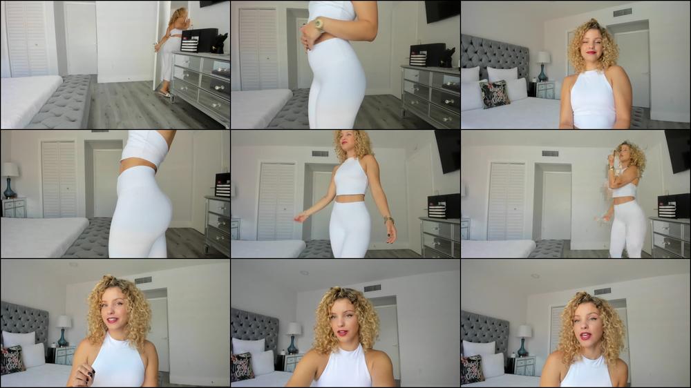 Blonde Beauty's Solo Dance of Desire and Delight