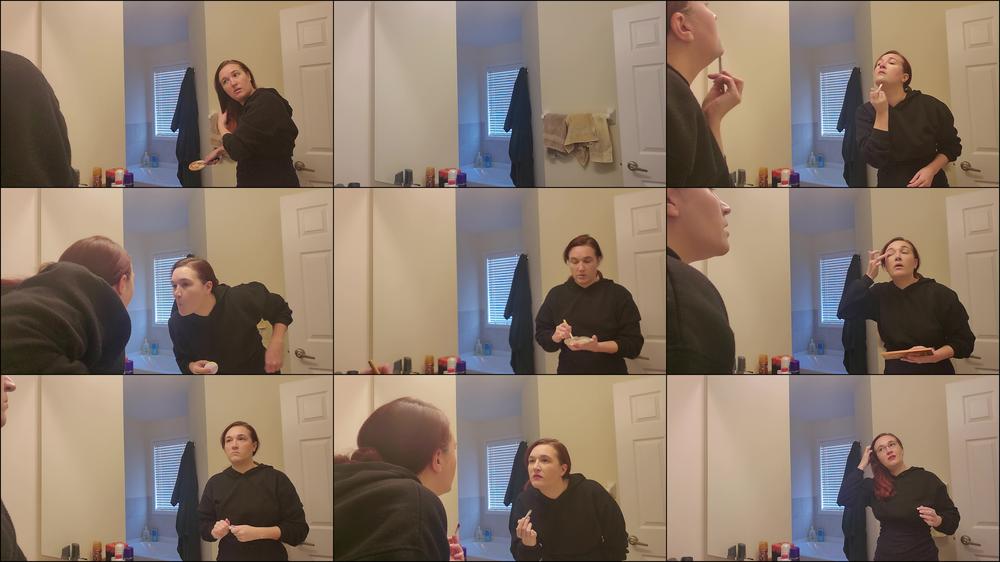 Behind the scenes: makeup and hair - December 18, 2020