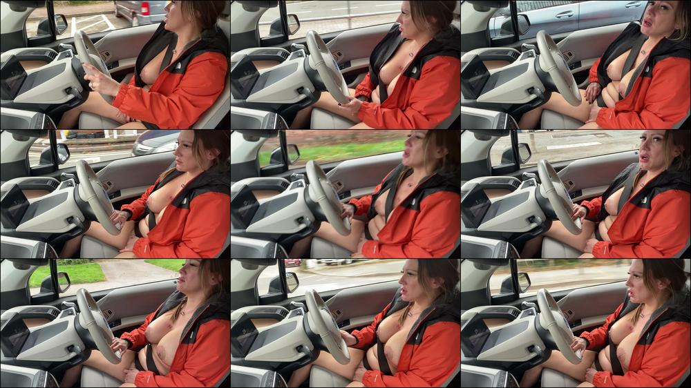 Sexy Naked Pussy Play Drive Pt.1