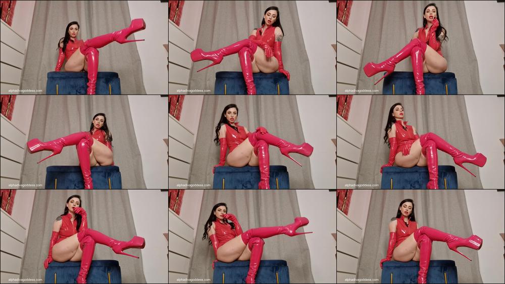 Red temptation Gooning part 1