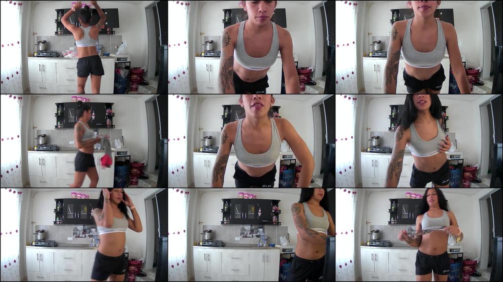 I fix the kitchen and I dance sexy