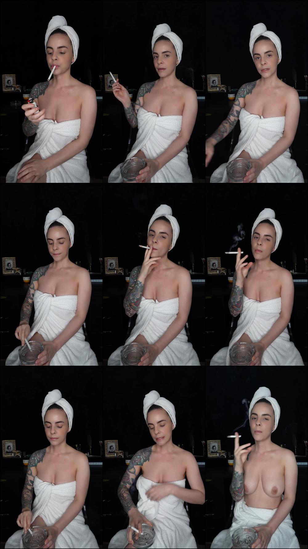 Smoking After Shower #2