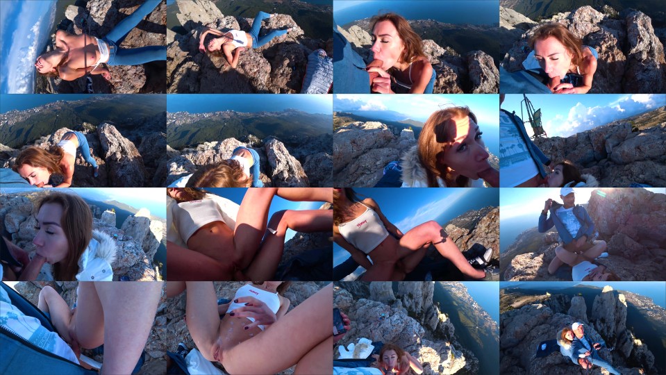Mia Bandini Risky Public Fuck On A Cliff
