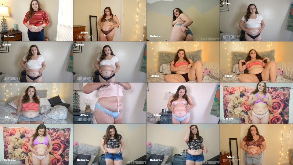 Dirtybirdyy Weight Gain Before And After Belly Comp