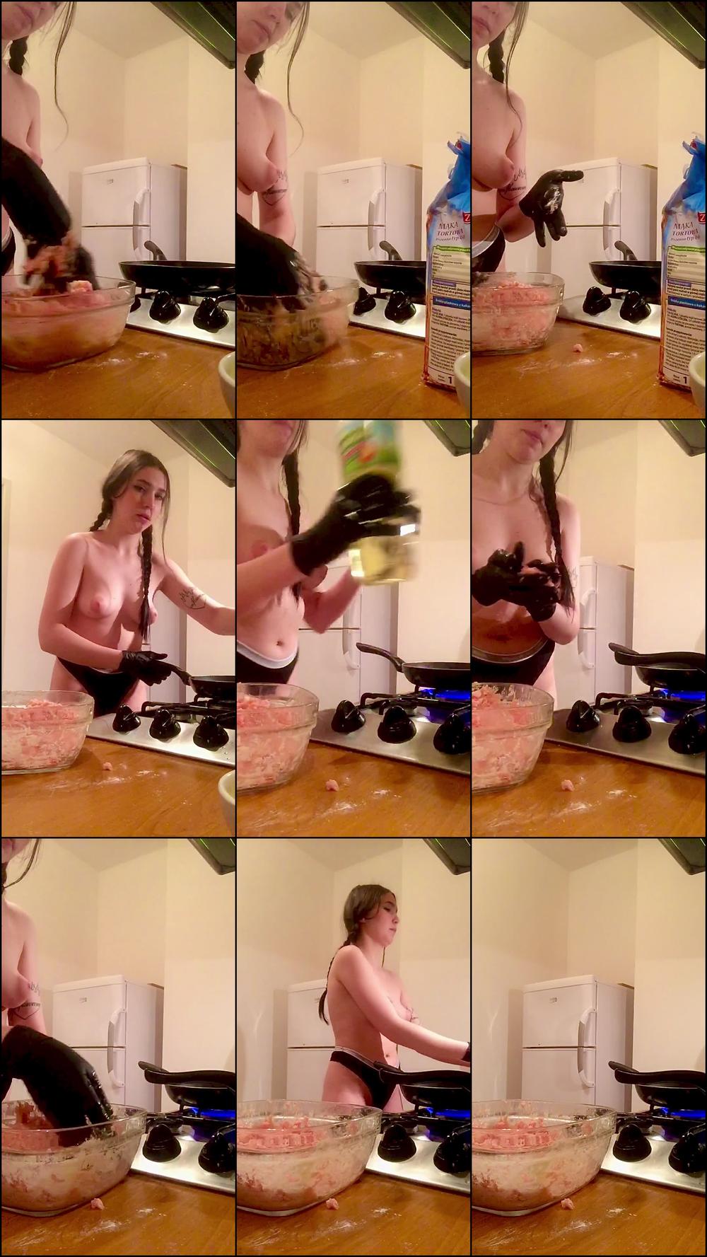 COOKING TOPLESS