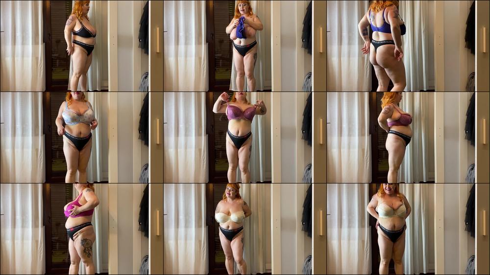 Daddy helps me choose a bra - bimbo