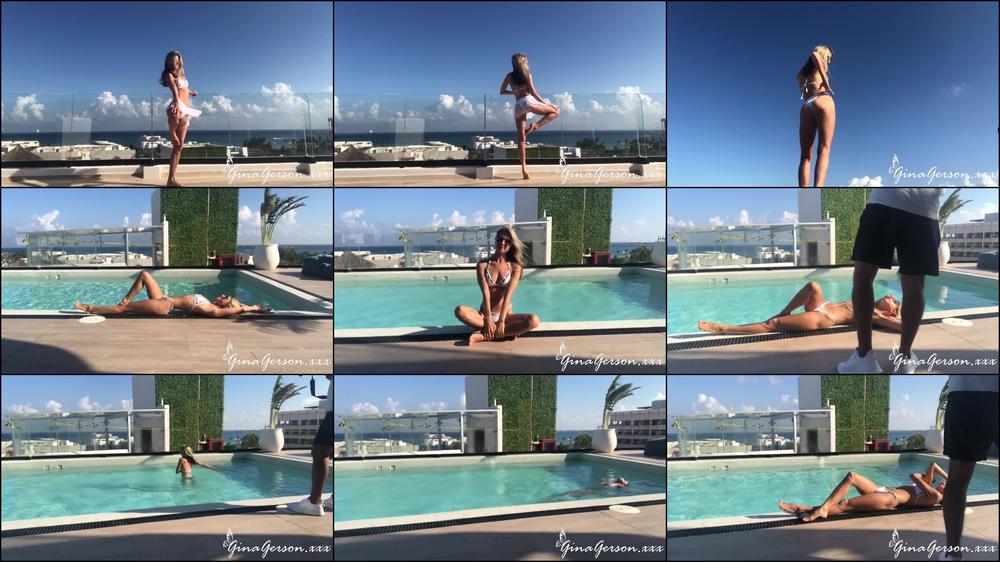 Backstage shooting