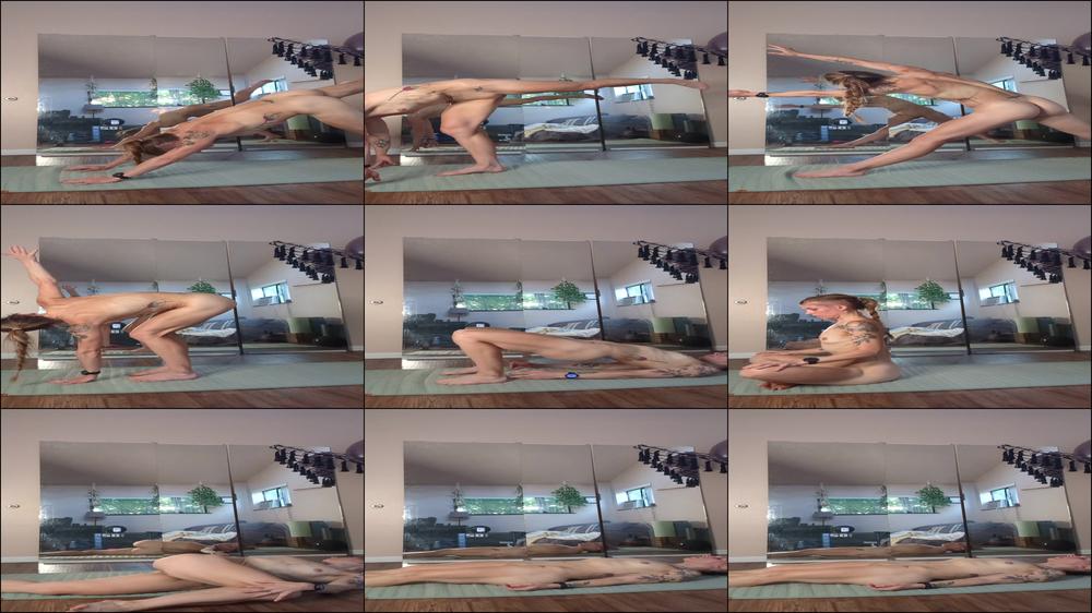 Naked Yoga After Running