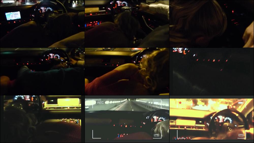 TEEN BLONDE DEEPTHROATS LIMO DRIVERS DICK WHILST DRIVING
