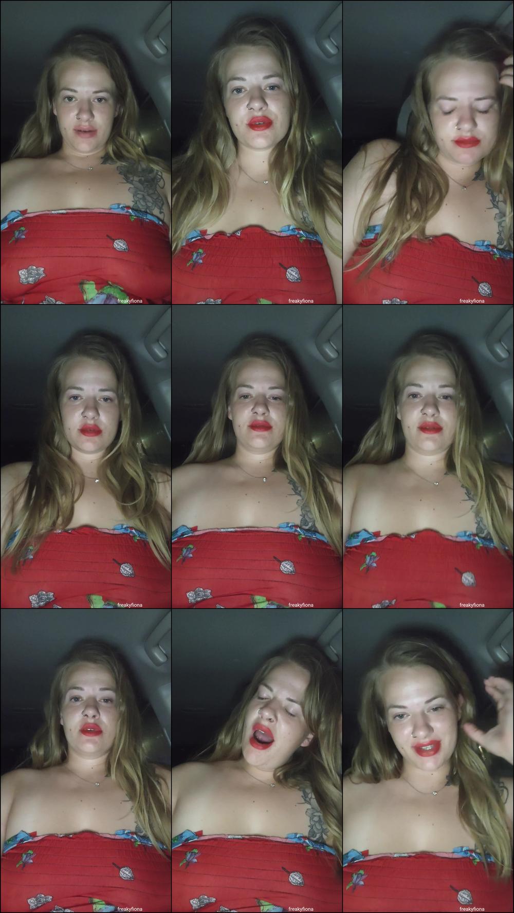 Braless Hiccups Leaving The Club