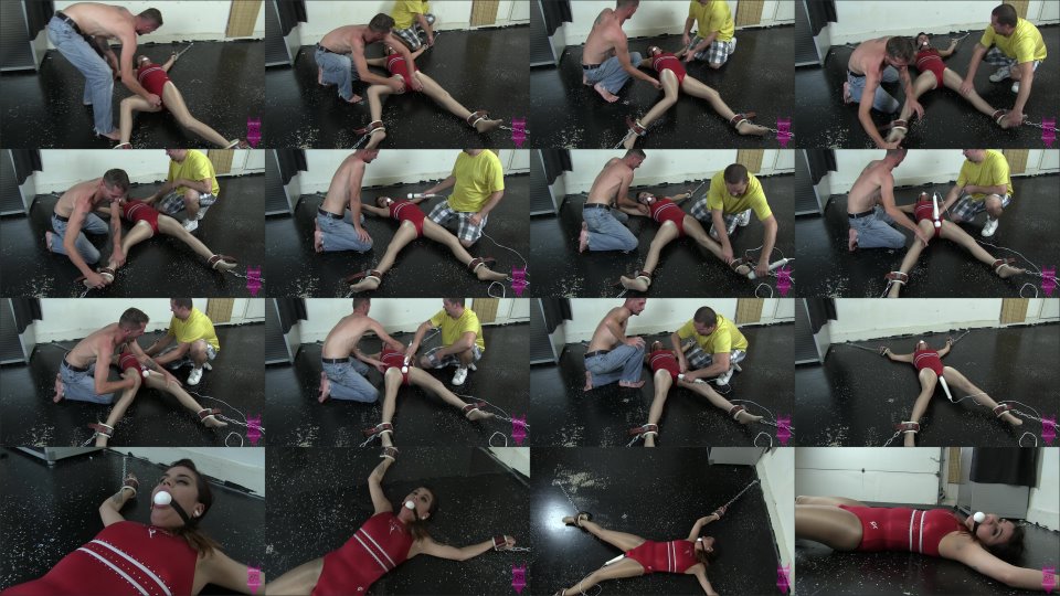 Swimsuit Bondage Raquel Roper Gymnast Abducted And Tickle