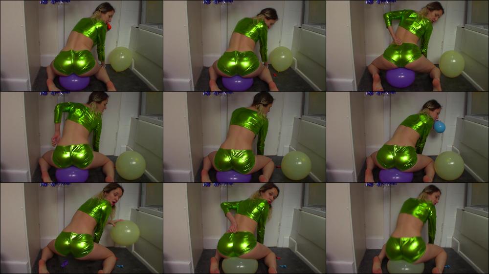 BALLOON Popping ASS