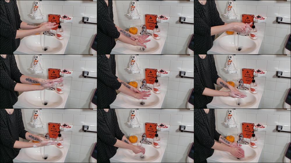 Sexy Sudsy Halloween Hand Washing