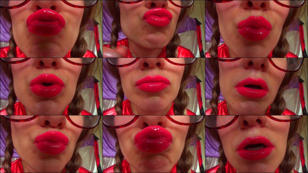 Worship Shiny Kissing Lips